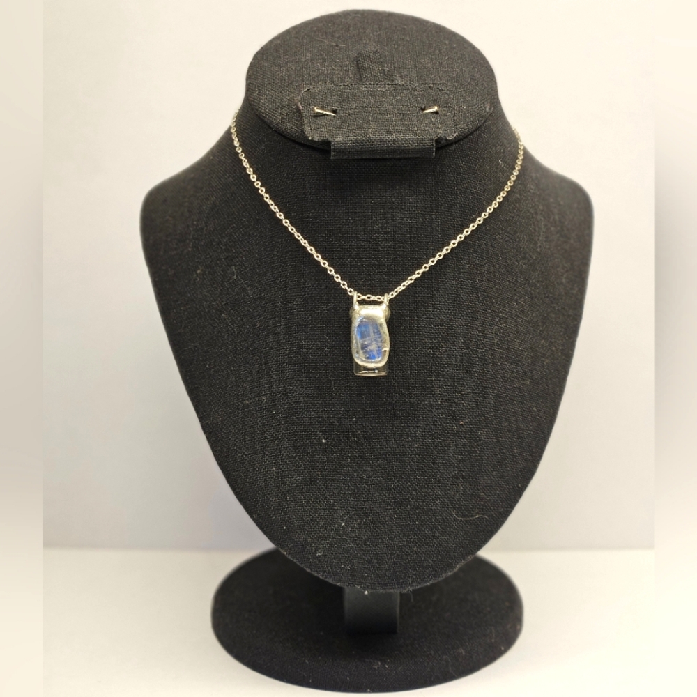 Handmade Moonstone Vial Necklace